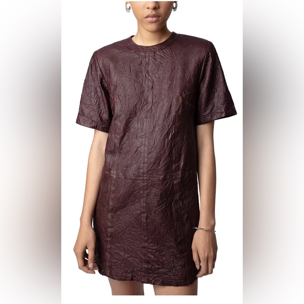 Zadig & Voltaire MED Leather Dress
